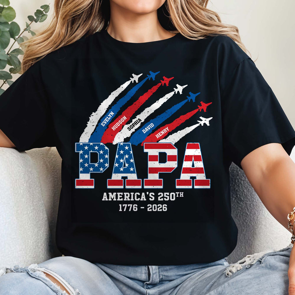 Personalized Fighter Jets T-Shirt & Hoodie Gift for Dad Shirt GradoCreations