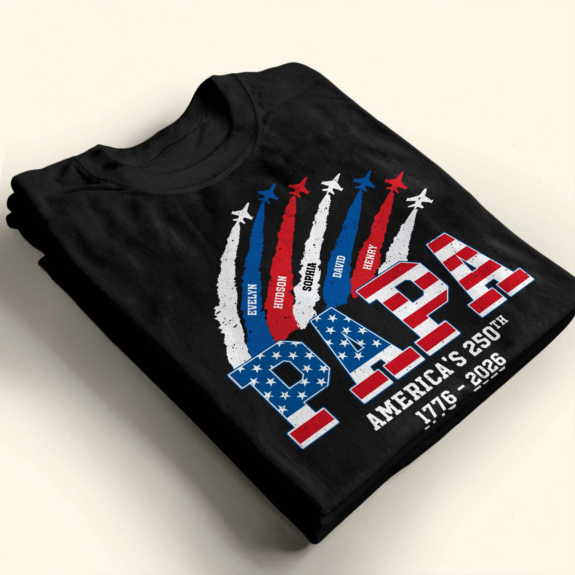 Personalized Fighter Jets T-Shirt & Hoodie Gift for Dad Shirt GradoCreations