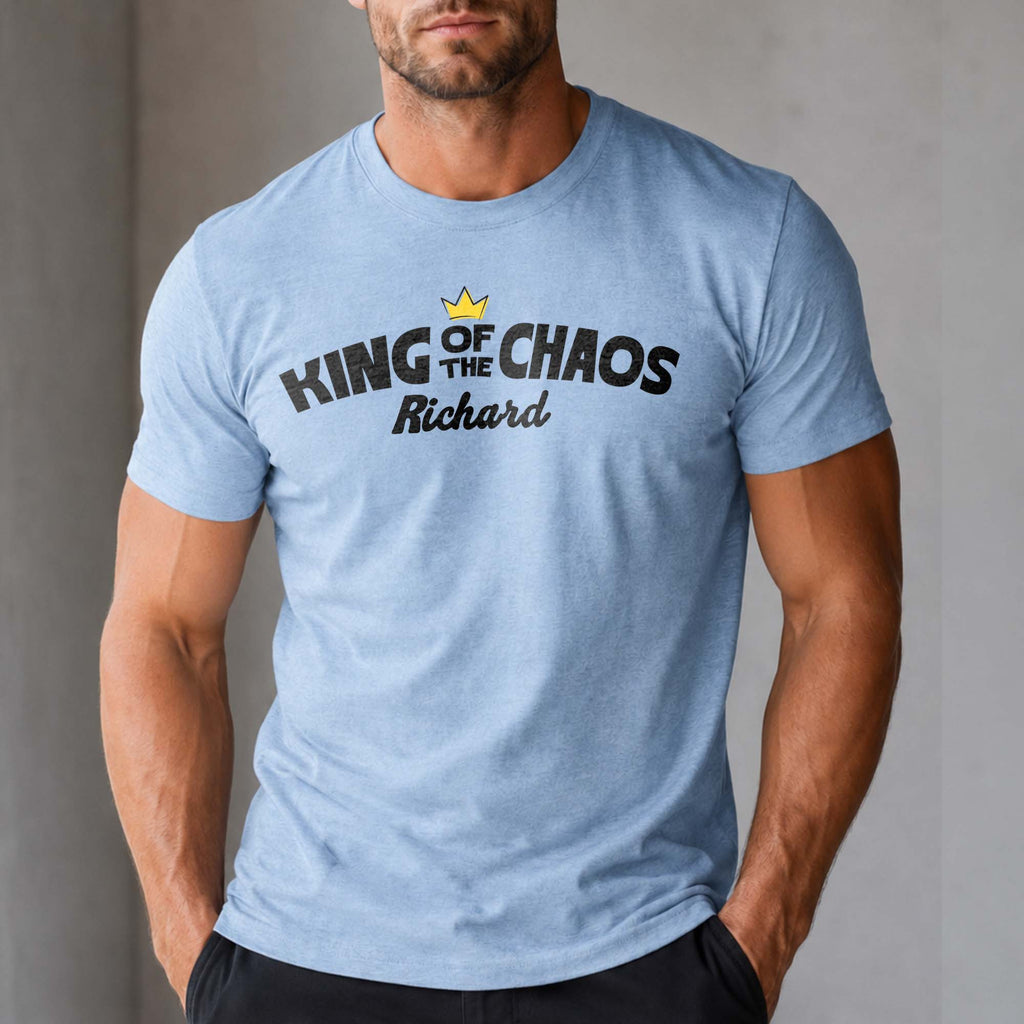 Personalized Custom T-Shirt for Dad | Unique Road Map Design T-Shirt Font and Back GradoCreations