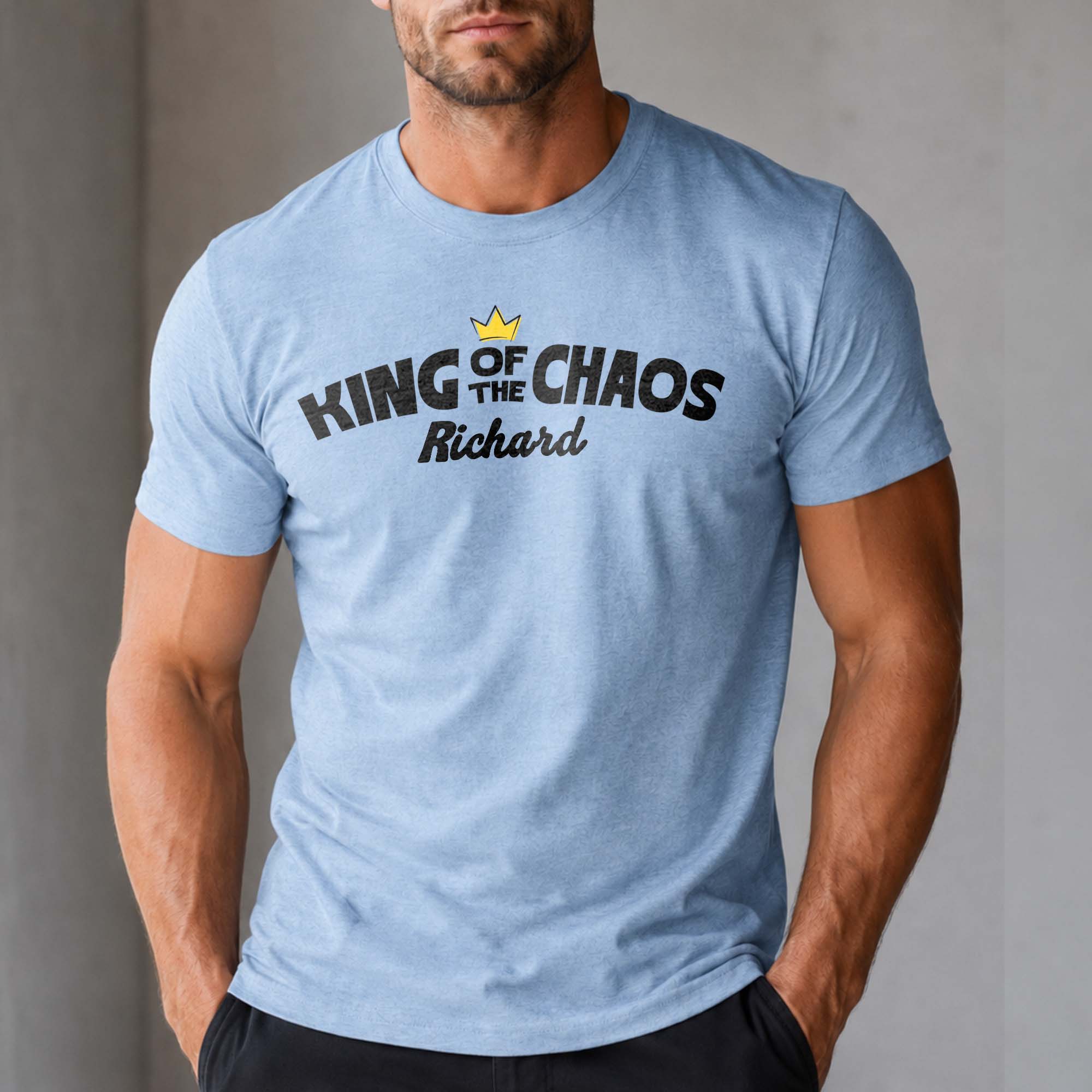 Personalized Custom T-Shirt for Dad | Unique Road Map Design T-Shirt Font and Back GradoCreations