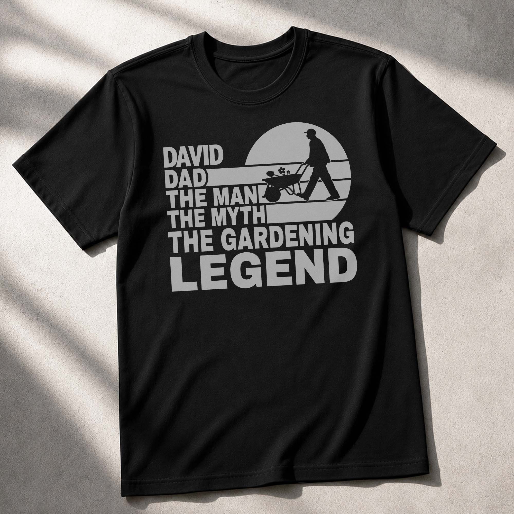 Personalized Gardening Legend T-shirt & Hoodie Gift for Dad Shirt GradoCreations