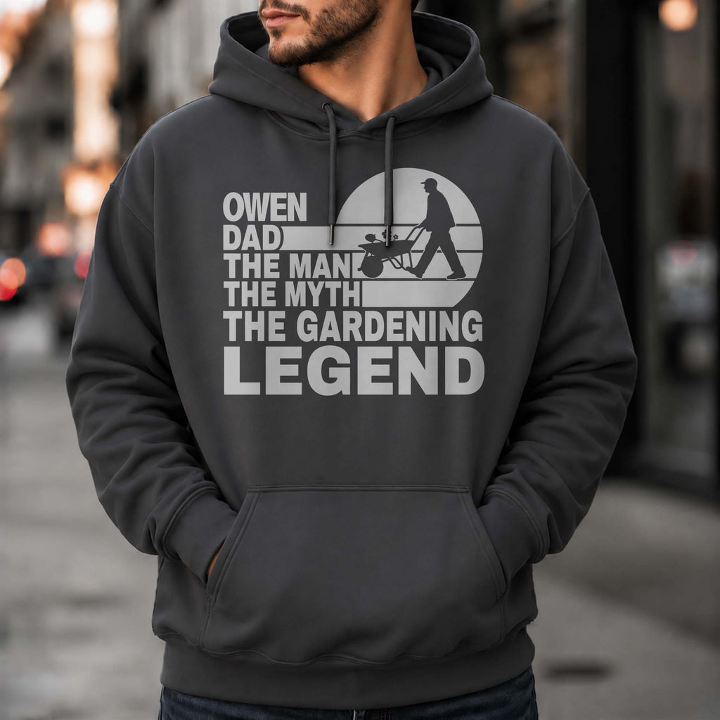Personalized Gardening Legend T-shirt & Hoodie Gift for Dad Shirt GradoCreations