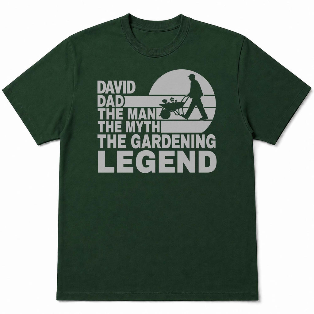 Personalized Gardening Legend T-shirt & Hoodie Gift for Dad Shirt GradoCreations
