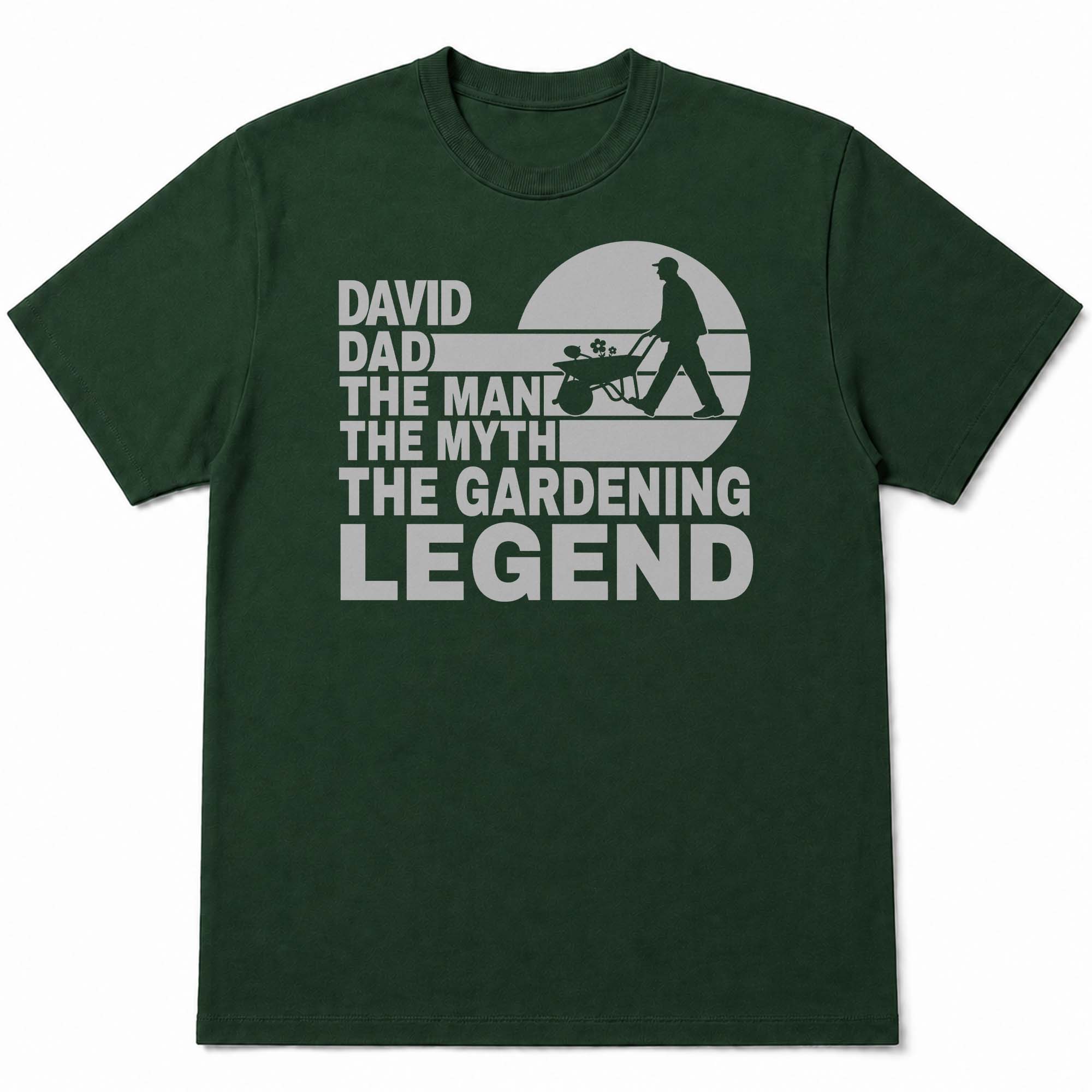 Personalized Gardening Legend T-shirt & Hoodie Gift for Dad Shirt GradoCreations