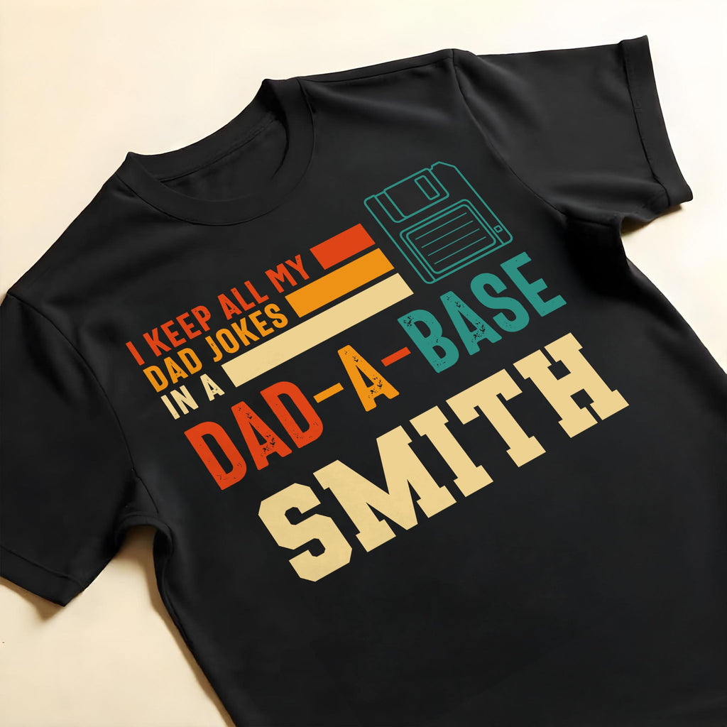 Personalized Dad Jokes T-Shirt & Hoodie Custom Gift for Dad Shirt GradoCreations