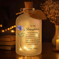 Personalized Short Bottle Light Wedding Gift for Daughter Short Bottle Light GradoCreations
