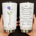 Personalized 20oz Stainless Steel Tumbler Gift for Daughter 20oz Tumbler GradoCreations