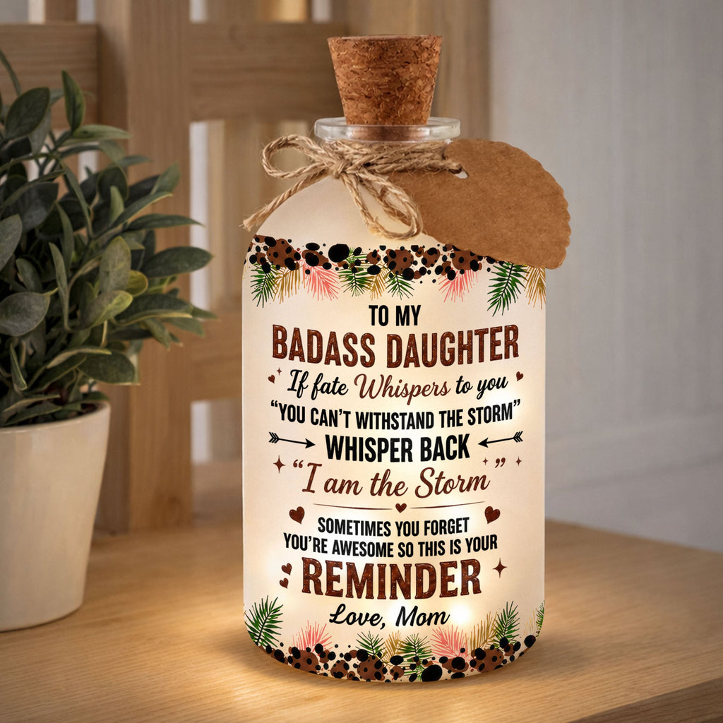 Personalized Short Bottle Light Custom Name Gift for Besties Short Bottle Light GradoCreations