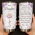 Personalized 20oz Tumbler Custom Name Gift for Daughter 20oz Tumbler GradoCreations