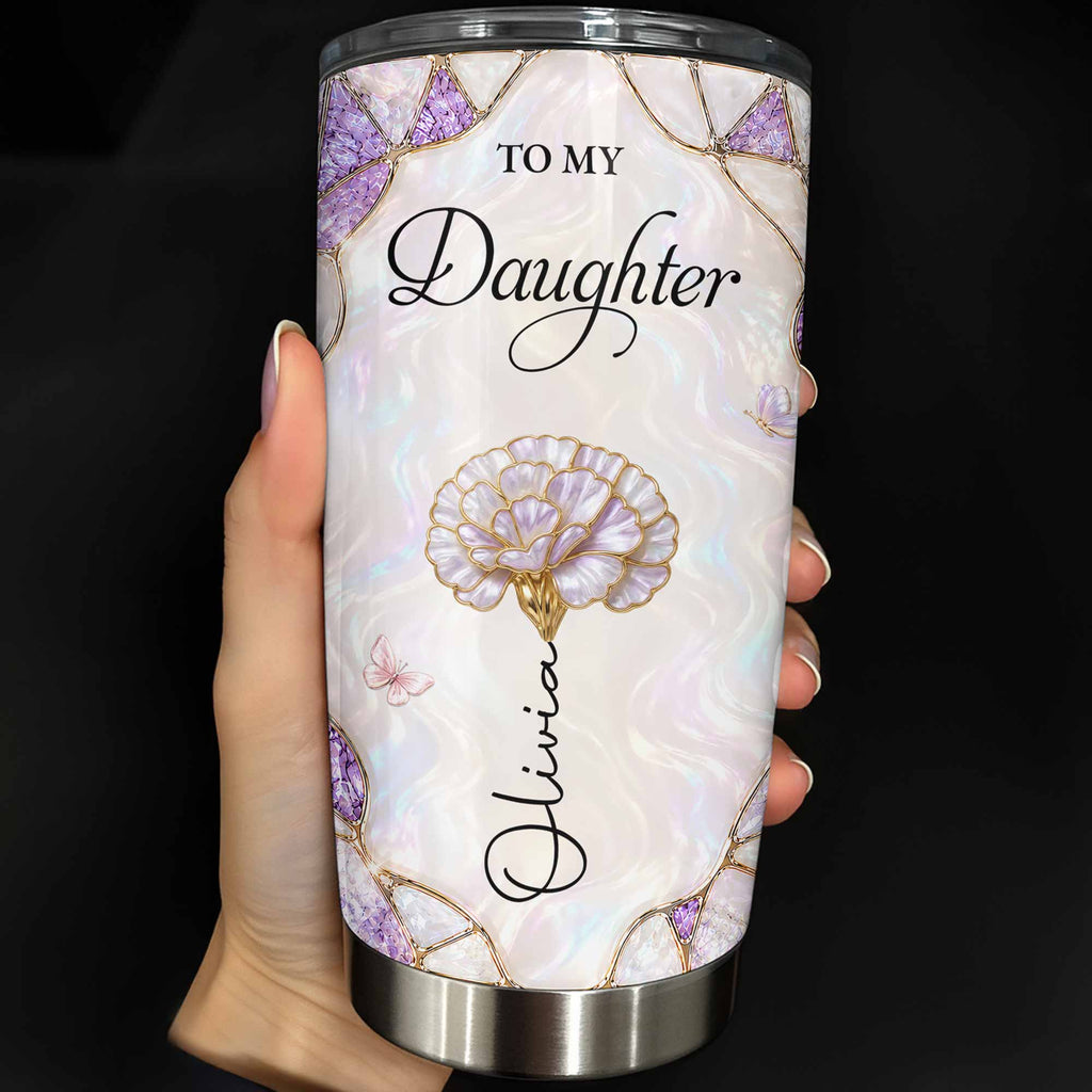 Personalized 20oz Tumbler Custom Name Gift for Daughter 20oz Tumbler GradoCreations