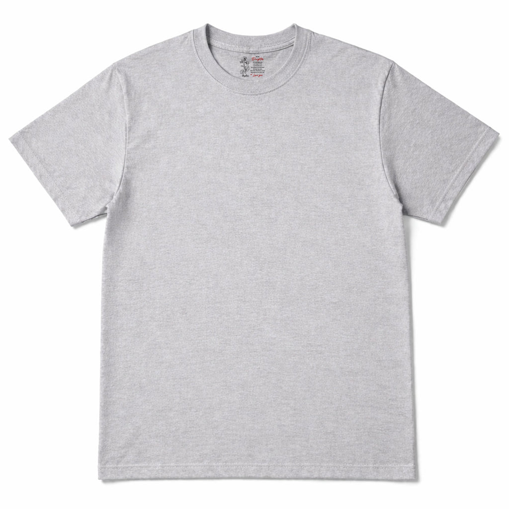 Personalized Custom Inside Neck Print T-Shirt for Daughter