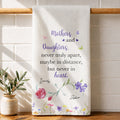 Personalized Floral Kitchen Towel Custom Name Gift for Daughter
