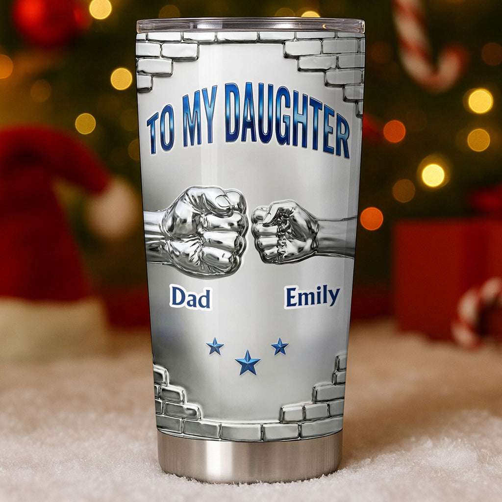 Personalized 20oz Stainless Steel Tumbler for Daughter Gift 20oz Tumbler GradoCreations