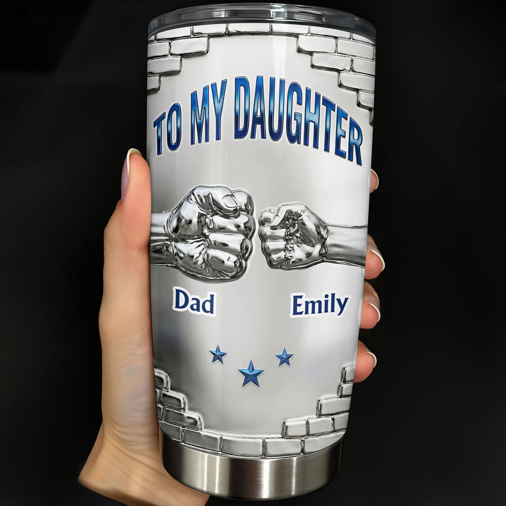 Personalized 20oz Stainless Steel Tumbler for Daughter Gift 20oz Tumbler GradoCreations