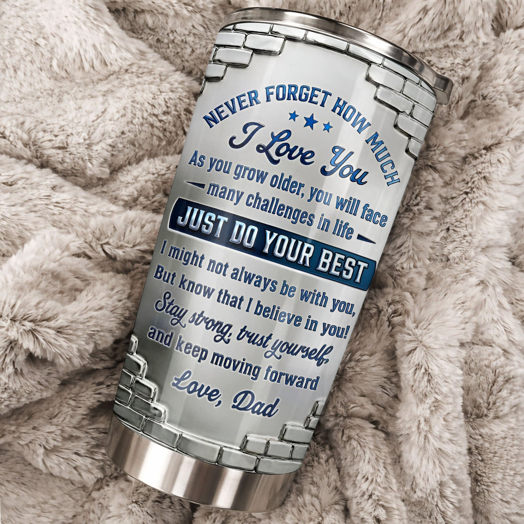 Personalized 20oz Stainless Steel Tumbler for Daughter Gift 20oz Tumbler GradoCreations