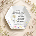 Personalized Ceramic Jewelry Dish Custom Gift for Daughter-in-Law Jewelry Dish GradoCreations