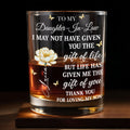 Personalized Custom Whiskey Glass Gift for Daughter-in-Law Whiskey Glass GradoCreations