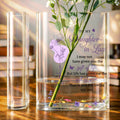 Personalized Acrylic Book Vase Custom Gift for Daughter-in-Law Acrylic Book Vase GradoCreations