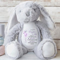 Personalized Plush Bunny Stuffed Animal Gift for Daughter-in-Law Stuffed Bunny GradoCreations