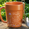 Personalized Ceramic Mug Plant Pot Custom Birth Month Flowers Gift for Daughter-in-Law Plant Pot Ceramic Mug GradoCreations
