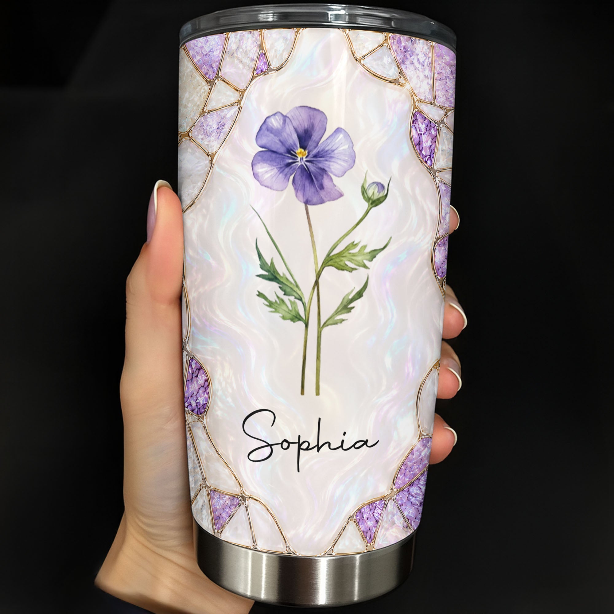 Personalized Stainless Steel Tumbler Custom Gift for Daughter-in-Law Tumbler GradoCreations
