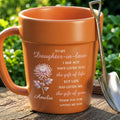 Personalized Plant Pot Ceramic Mug Unique Gift for Daughter-in-Law Plant Pot Ceramic Mug GradoCreations