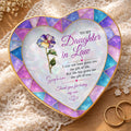 Personalized Heart Jewelry Dish Custom Name Gift for Daughter-in-Law Heart Jewelry Dish GradoCreations