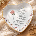 Personalized Heart Jewelry Dish Custom Name Gift for Daughter in Law Heart Jewelry Dish GradoCreations