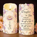 Personalized LED Candle Custom Gift for Daughter-in-Law LED Candle GradoCreations