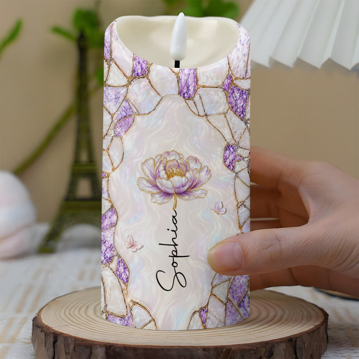 Personalized LED Candle Custom Gift for Daughter-in-Law LED Candle GradoCreations