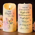 Personalized LED Candle Custom Name Gift for Daughter-in-Law LED Candle GradoCreations