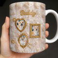 Personalized Photo Mug Custom Gift for Dog Lovers | Dog Dad, Mom Edge-to-edge Mug GradoCreations