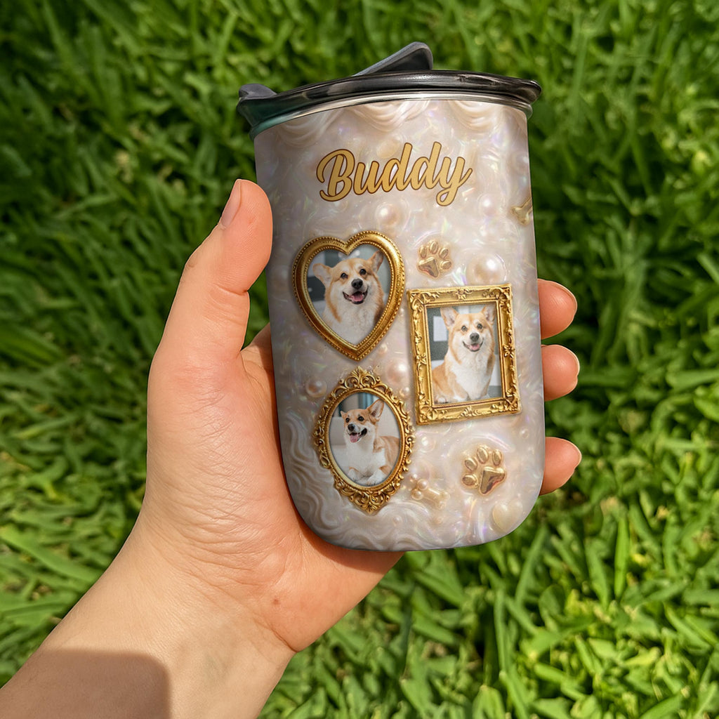 Personalized Insulated 10oz Tumbler for Dog Lovers Gift 10oz tumbler GradoCreations