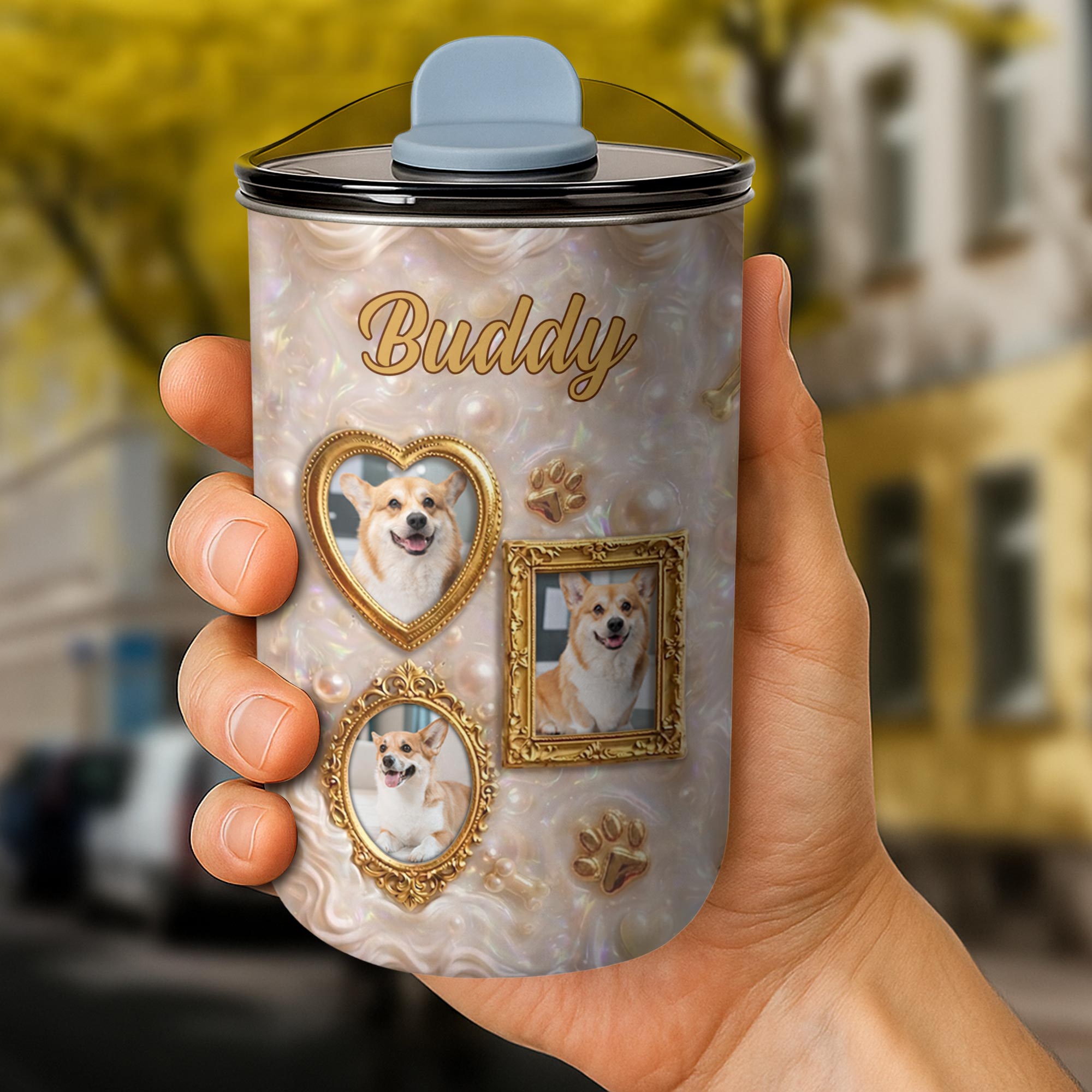 Personalized Insulated 10oz Tumbler for Dog Lovers Gift 10oz tumbler GradoCreations