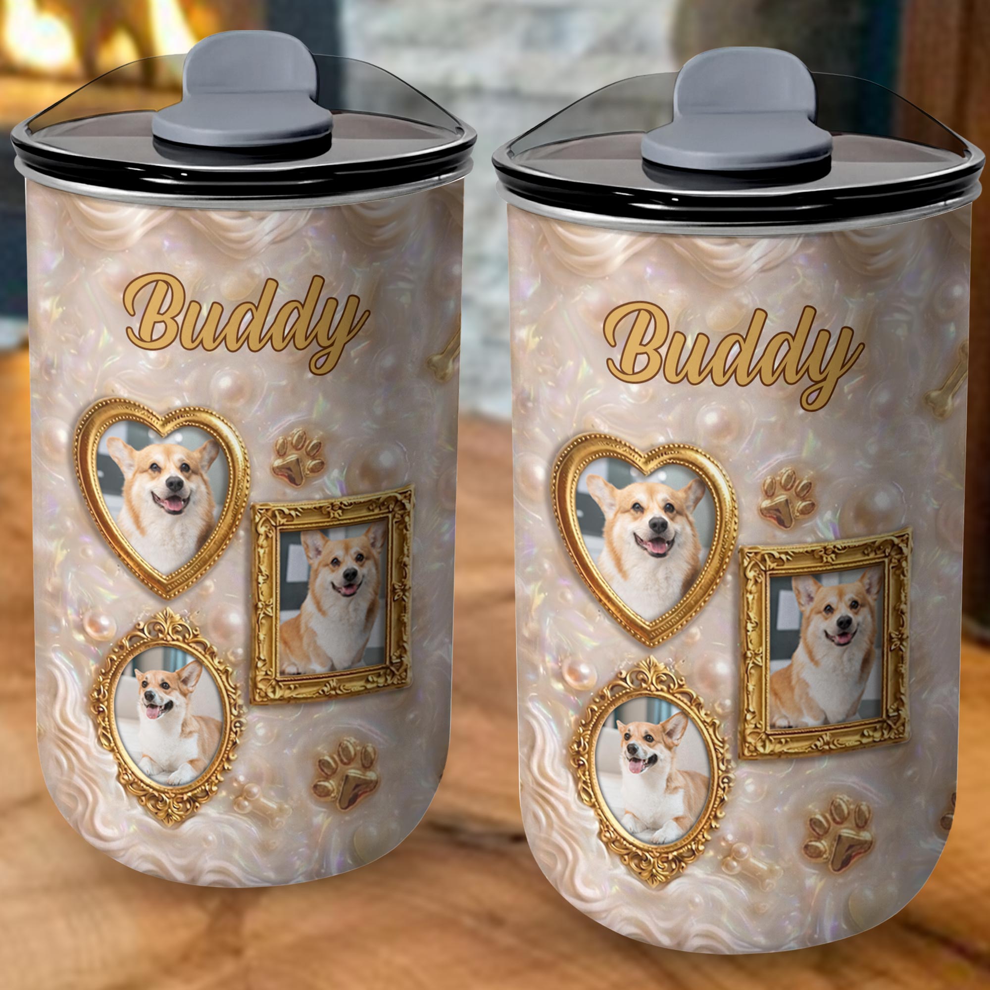 Personalized Insulated 10oz Tumbler for Dog Lovers Gift 10oz tumbler GradoCreations