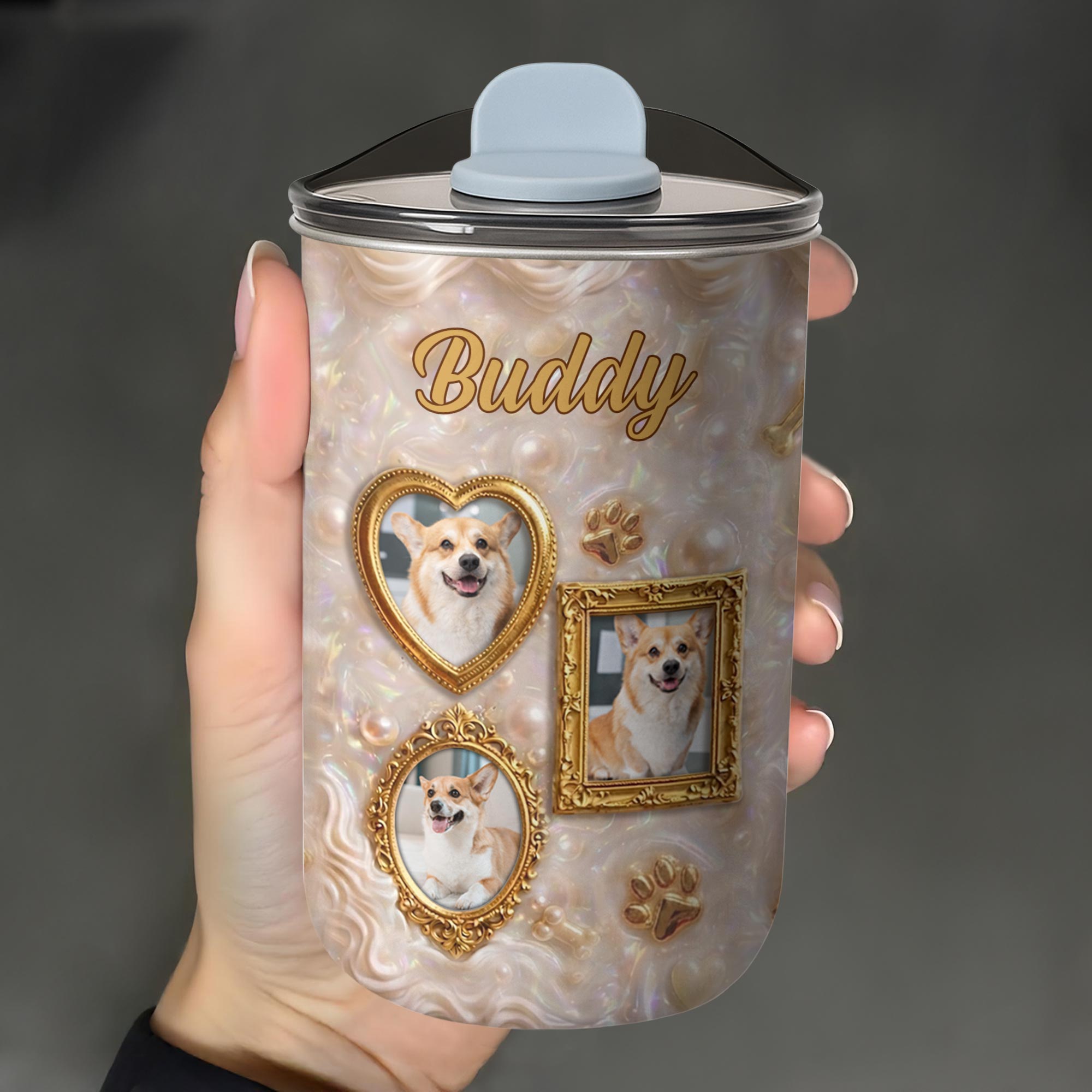 Personalized Insulated 10oz Tumbler for Dog Lovers Gift 10oz tumbler GradoCreations