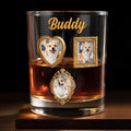 Personalized Custom Whiskey Glass Gift for Dog Dad - Unique Canine Companion Whiskey Glass GradoCreations