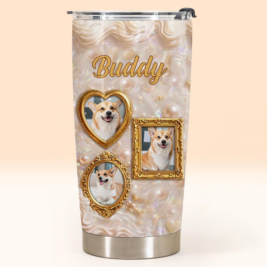 Personalized Dog Tumbler Custom Name Gift for Dog Dad/Mom Tumbler GradoCreations