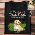 Personalized Dog Dad Shirt Custom Photo Gift for Him Hoodie Shirt GradoCreations