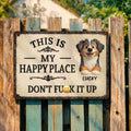Personalized Metal Sign Custom Dog Lover Gift for Home