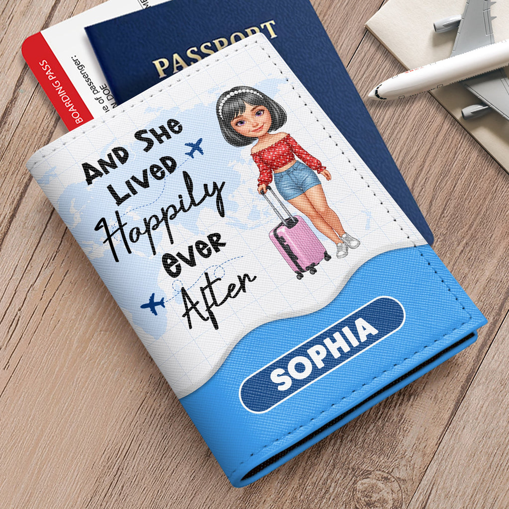 Personalized Passport Cover Custom Name Travel Accessory Passport Holder GradoCreations
