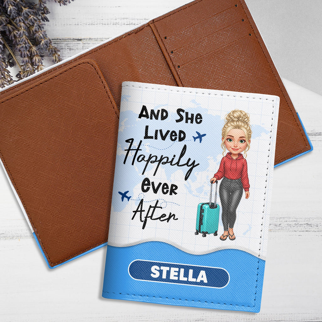 Personalized Passport Cover Custom Name Travel Accessory Passport Holder GradoCreations
