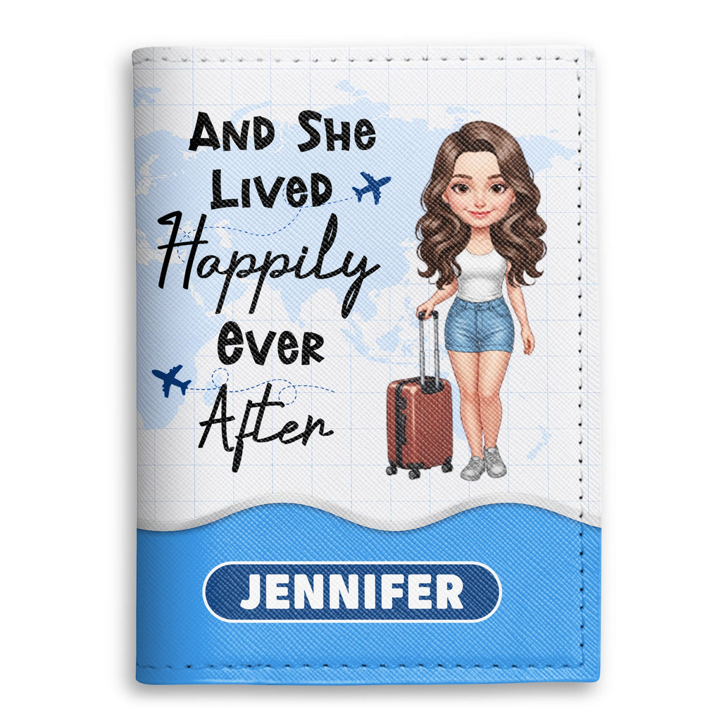 Personalized Passport Cover Custom Name Travel Accessory Passport Holder GradoCreations