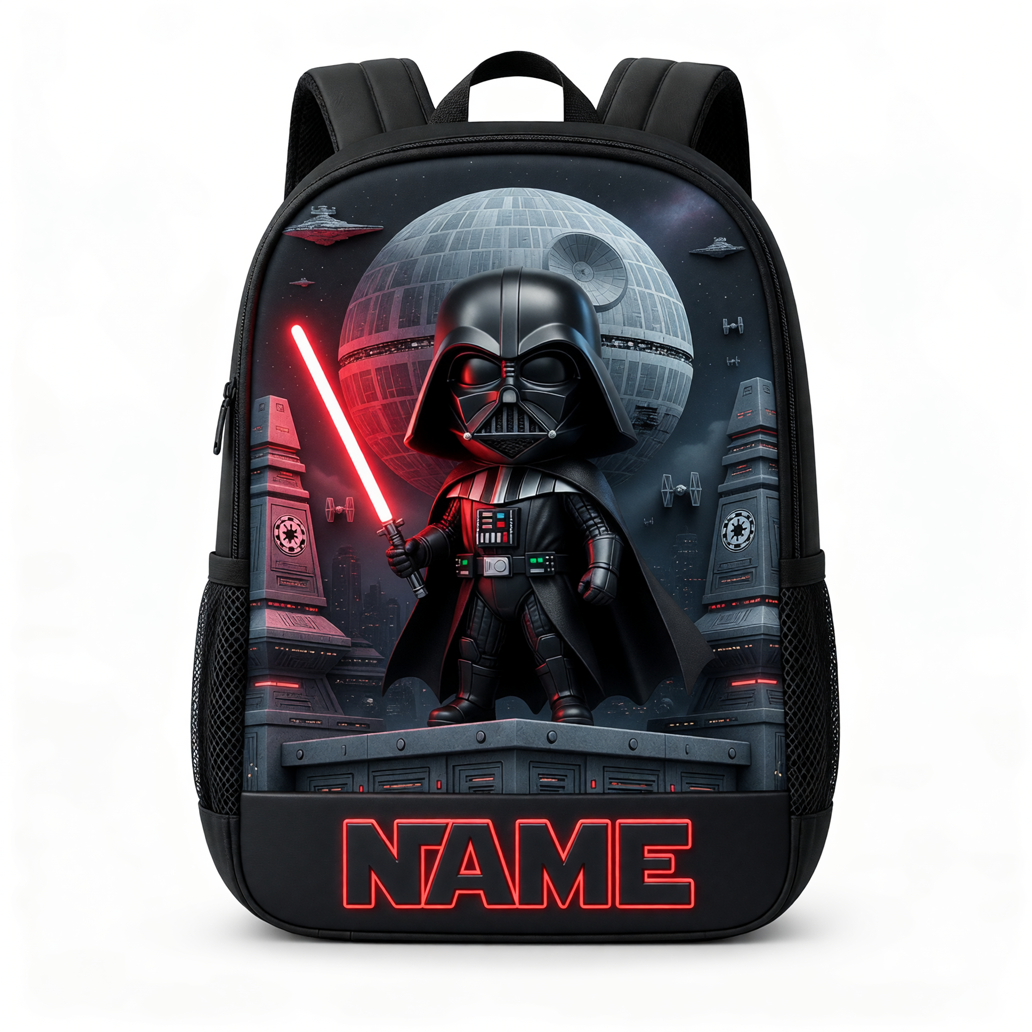 Custom Photo Galaxy Star Kids Personalized Backpack Set for School School Bag+ GradoCreations