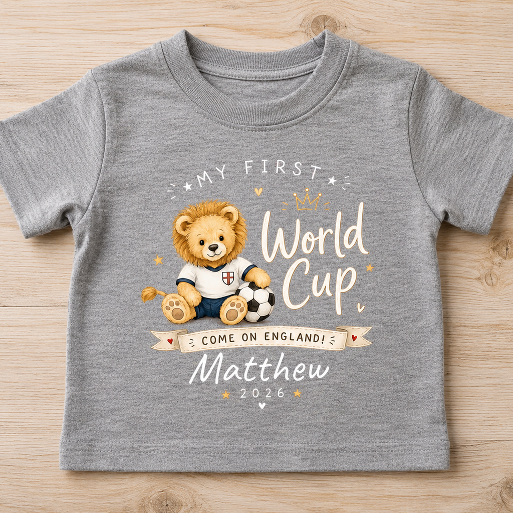 Personalized Baby Jersey Bodysuit My First World Cup Gift for New Parents