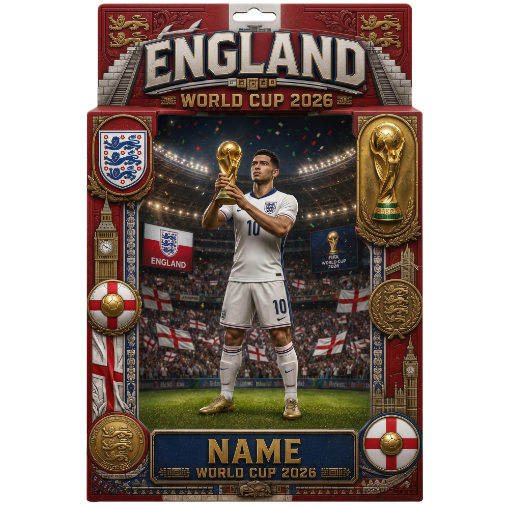Personalized Acrylic Plaque for Soccer Fans - Custom Nation Gift