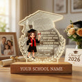 Personalized 3D LED Light Graduation Gift for Class of 2026