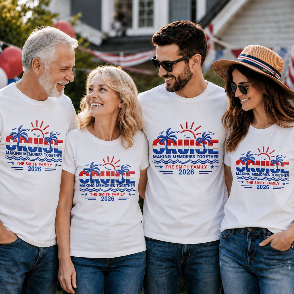 Personalized Cruise Memories Custom T-shirt Hoodie Gift for Family Shirt GradoCreations
