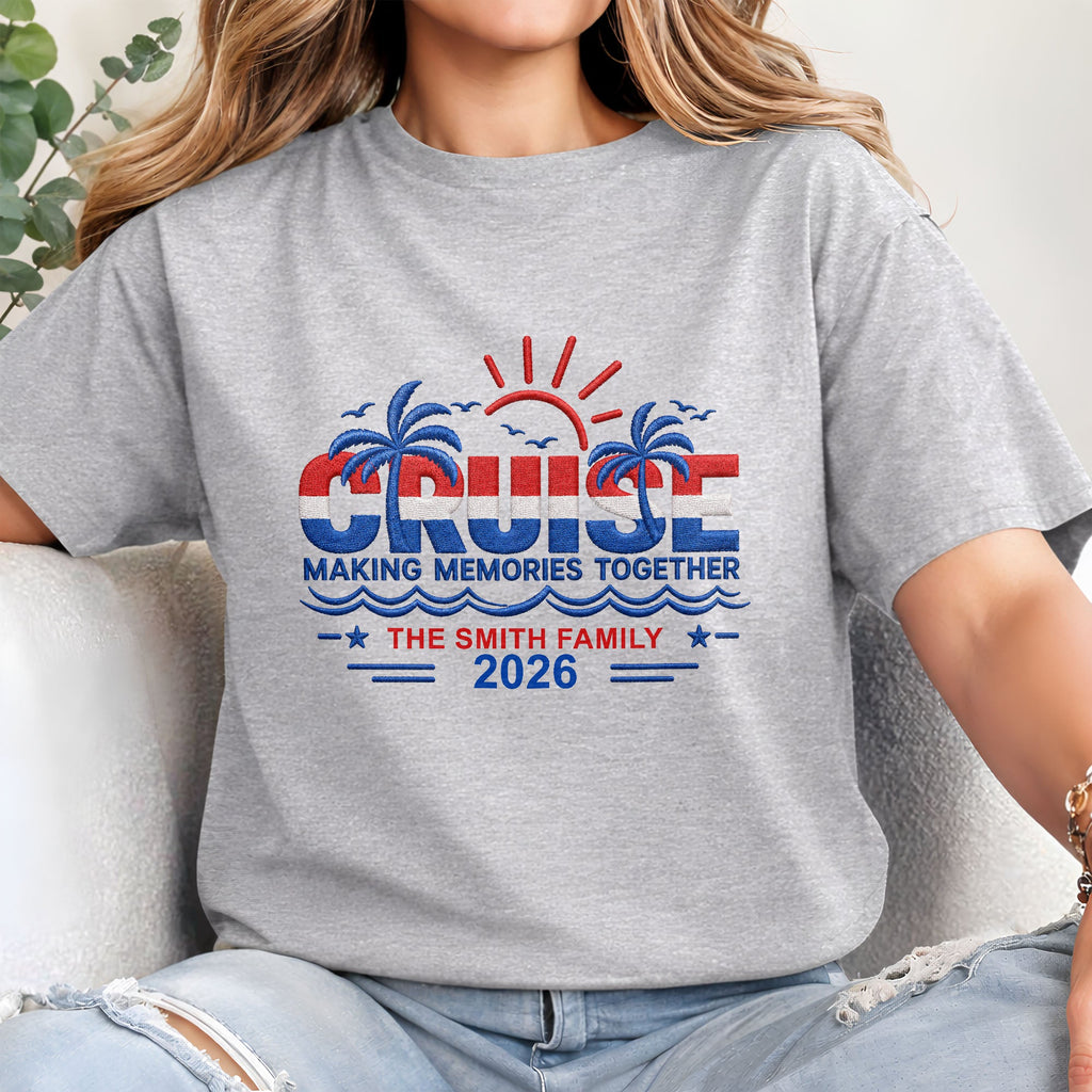 Personalized Cruise Memories Custom T-shirt Hoodie Gift for Family Shirt GradoCreations
