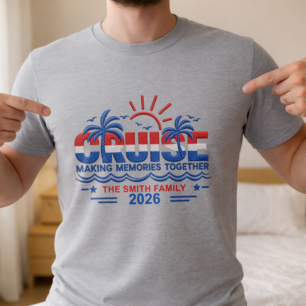 Personalized Cruise Memories Custom T-shirt Hoodie Gift for Family Shirt GradoCreations